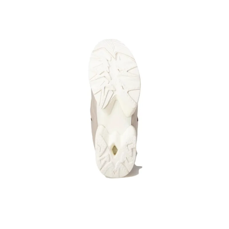 Reebok Instapump Fury Anti Slip Wear Resistant Mid Top Chunky Sneakers Unisex Beige-5