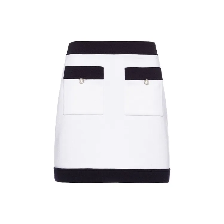 MIU MIU Casual Short Skirts Women's White-2