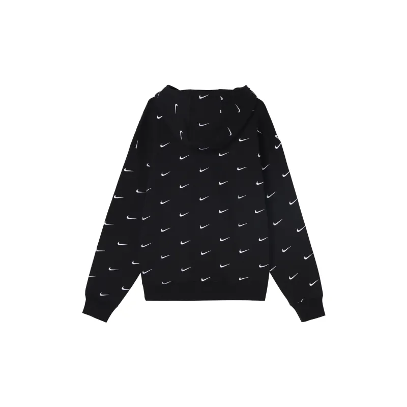 Nike All Over Swoosh Logo Hoodie-1