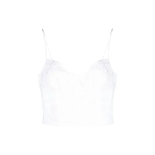 Polo Ralph Lauren Broderie-anglaise Linen Crop Top