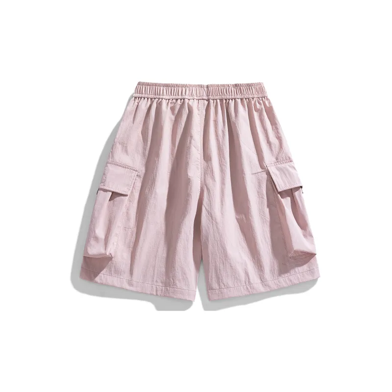 PUCCA Casual Shorts Unisex Apricot-21