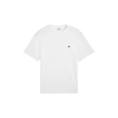 PUMA Relaxed T-Shirts Unisex White