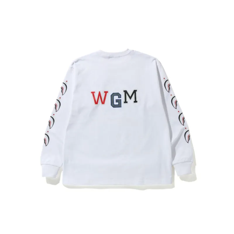 Bape Busy Shark Relaxed Fit Heavy Weight L/S Tee-2