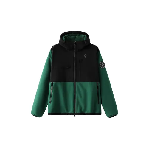 Skechers Windbreaker Jackets Unisex Rainforest Green