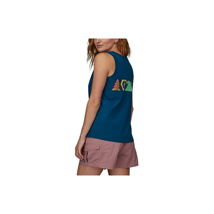Patagonia Spirited Seasons Tank Tops Women's Blue/L MBE-1