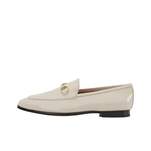 GUCCI Jordaan Loafers Women's White