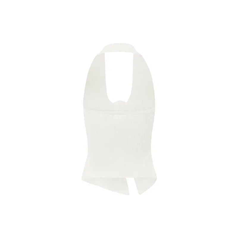 With Jean Tank Tops Women's Off White/White-1