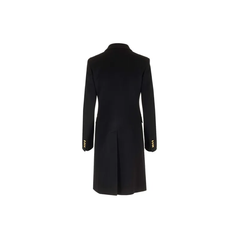 Tagliatore Double Breasted Mid Length Coat-1