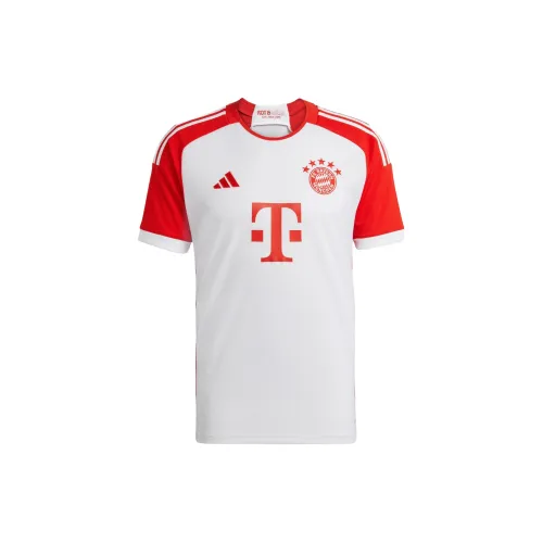 Adidas Bayern Munich Soccer Jerseys Men Red/White Color