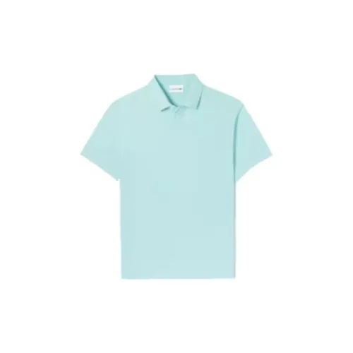 LACOSTE Polo Shirts Men Sky Blue