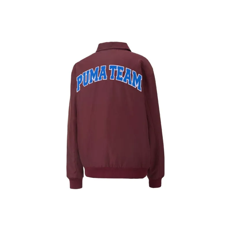 PUMA Team Bomber Jackets Men Fuchsia-1