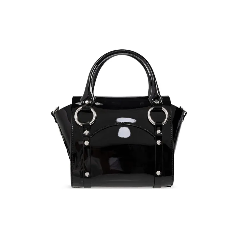 Vivienne Westwood BETTY Calfskin One Shoulder Handbag Mini Women's Black-2