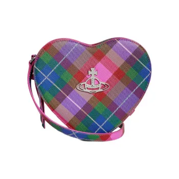 Vivienne Westwood Polyurethane Shoulder Bag, Crossbody Bag Women's Pink & Multicolor