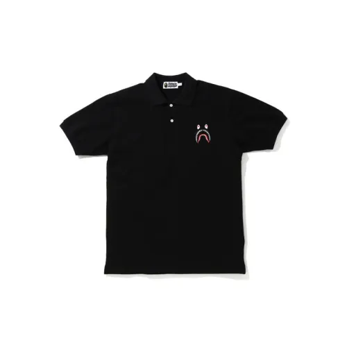 A BATHING APE Shark Series Polo Shirts Men