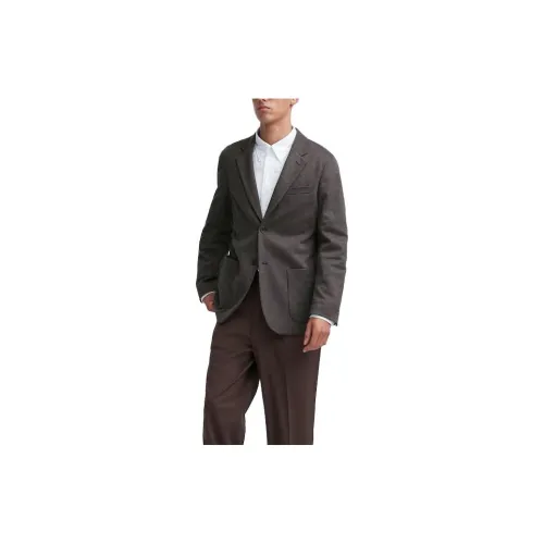 UNIQLO Business Suits Men Brown Black