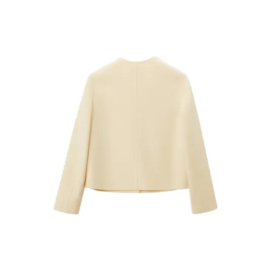 OVV Jackets & Coats Women's Light Yellow-1