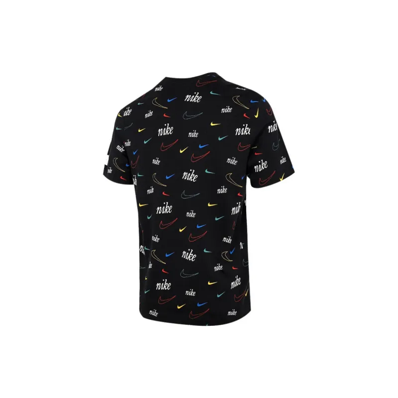 Nike T Shirts Men Black-1