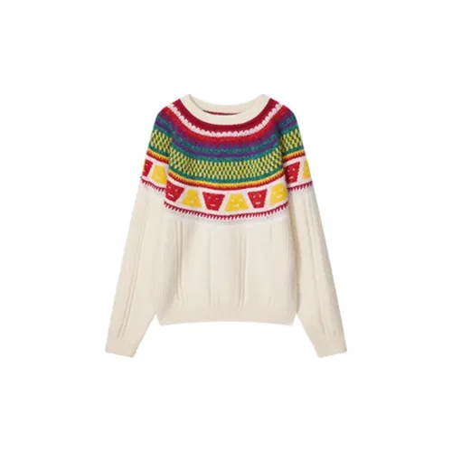 SUNSUNTOWN Knitwear Women's Irish Christmas