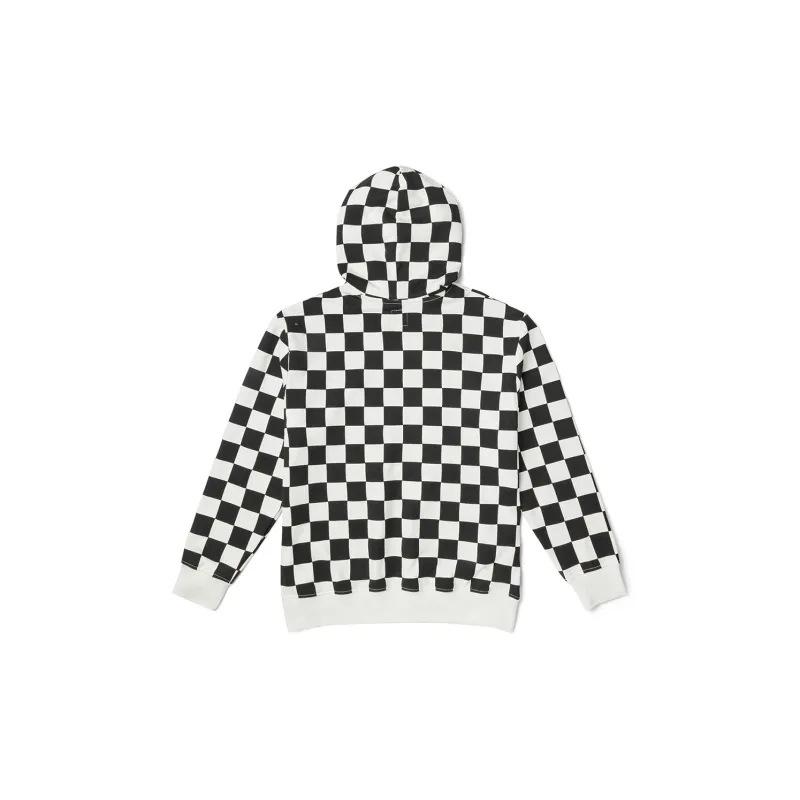 Vans Sweatshirts Women's Black White Checkerboard-1