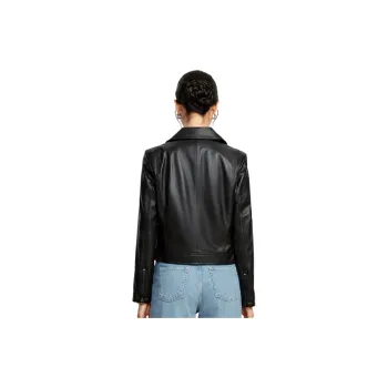 FORTEI Leather Jacket Women's Black