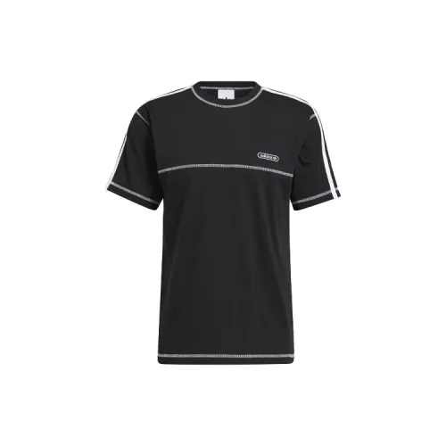 Adidas Originals CNTRST STITCH T-Shirts Men Black