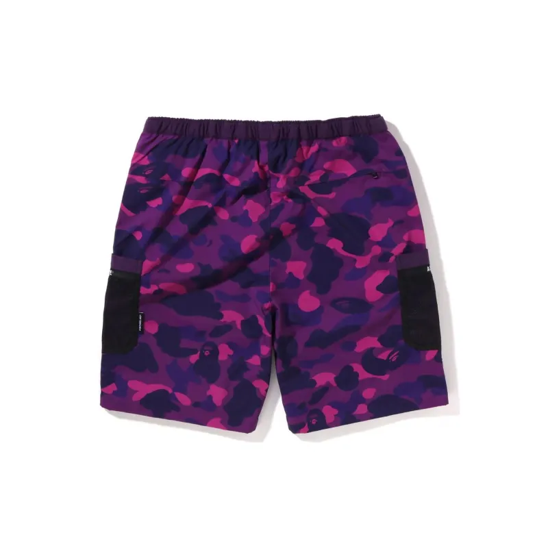 A BATHING APE Color Camo Mesh Pocket Shorts SS22-3