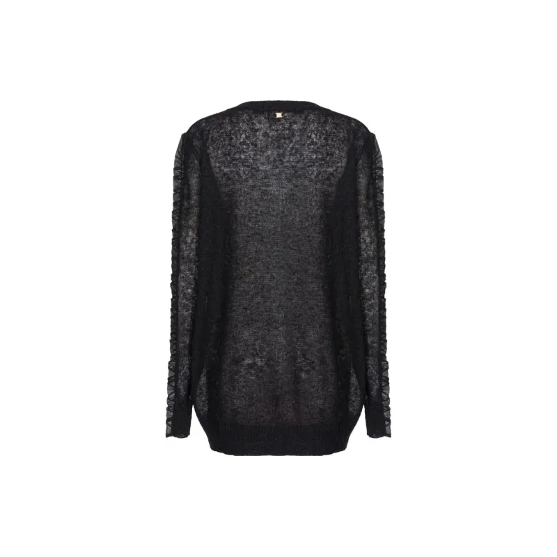 PINKO V neck Knitted Dress-1