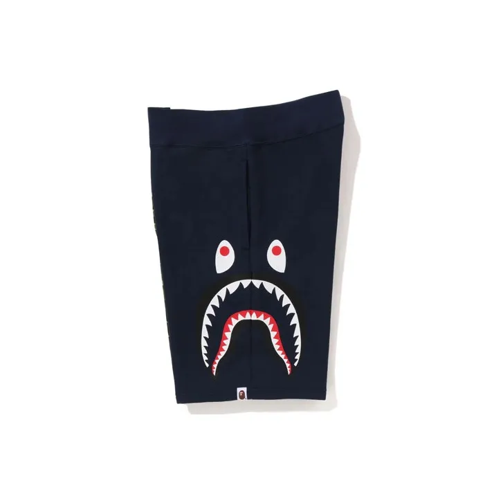 Bape Abc Camo Side Shark Sweat Shorts-7