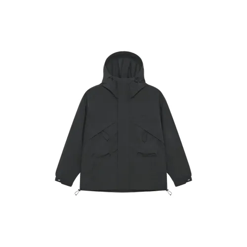 New Balance Jackets Unisex Charcoal Black