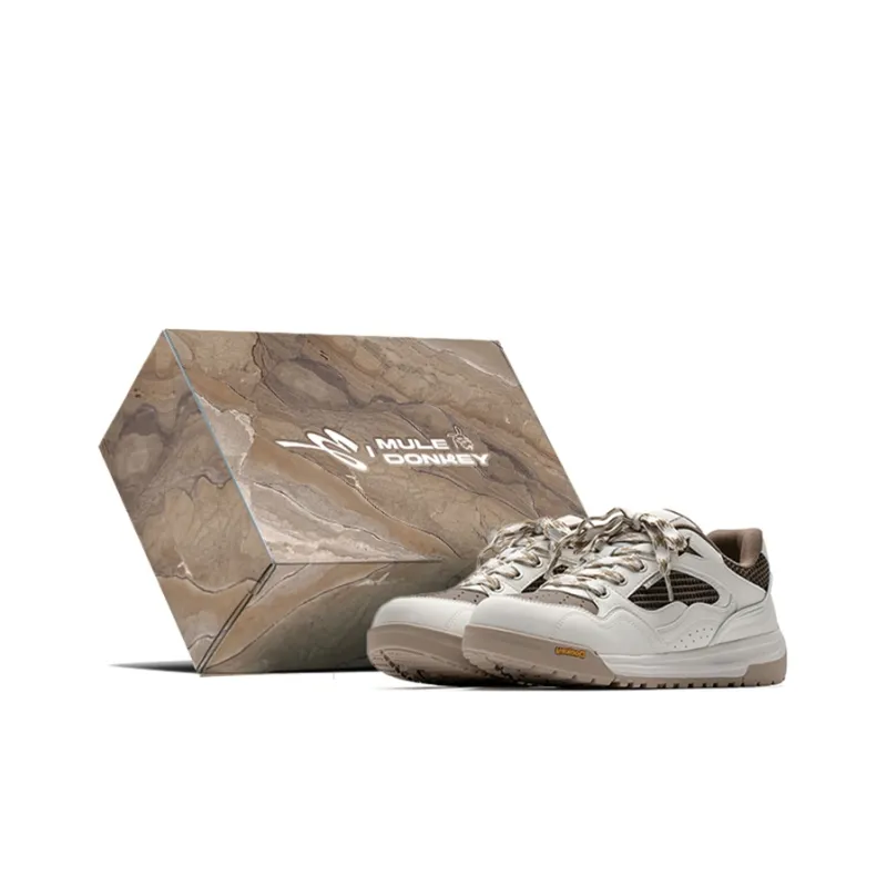 Mule Donkey Anti-Slip And Wear-Resistant Breathable Low-Top Skateboard Shoes Unisex Box Included-0