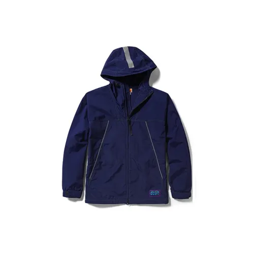 Timberland Jackets Unisex Sea Blue Canvas