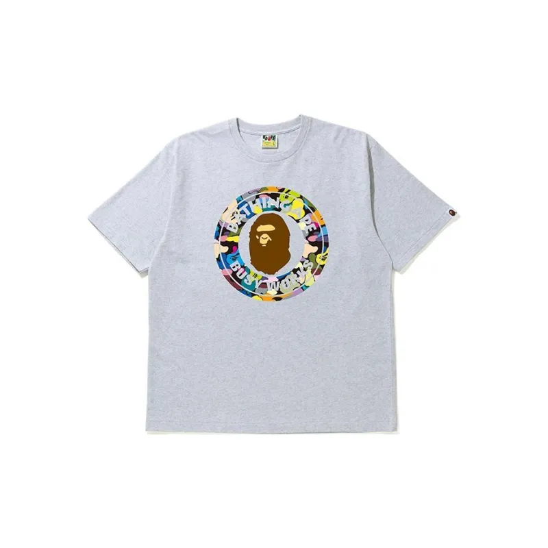 A BATHING APE Multi Camo Busy Works Tee-3