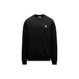 Moncler Logo Patch Sweatshirt Sweatshirt Men's Black S