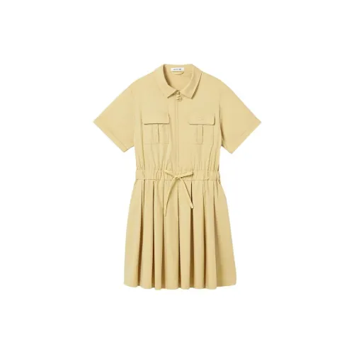 LACOSTE Short-Sleeved Dresses Women's