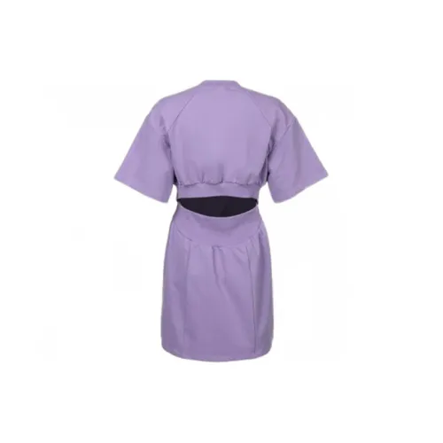 URBAN REVIVO Short-Sleeved Dresses Women's Lilac