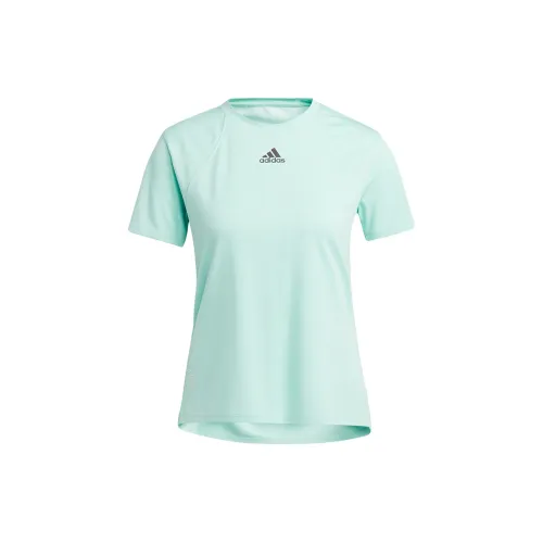 Adidas T-Shirts Women's Clear Mint Green