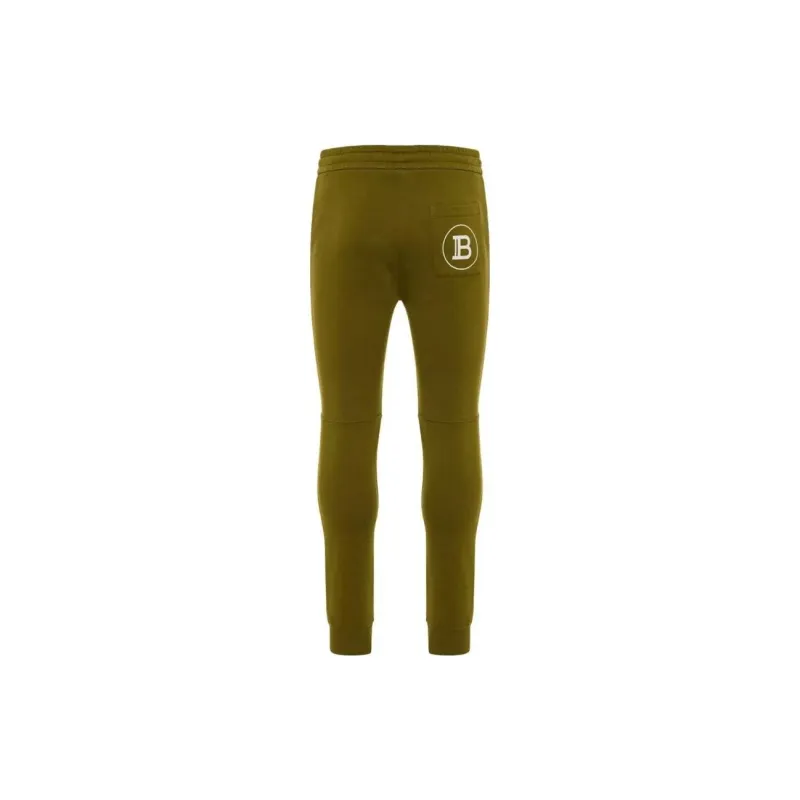 BALMAIN SS23 Knitted Sweatpants Men's Khaki-1