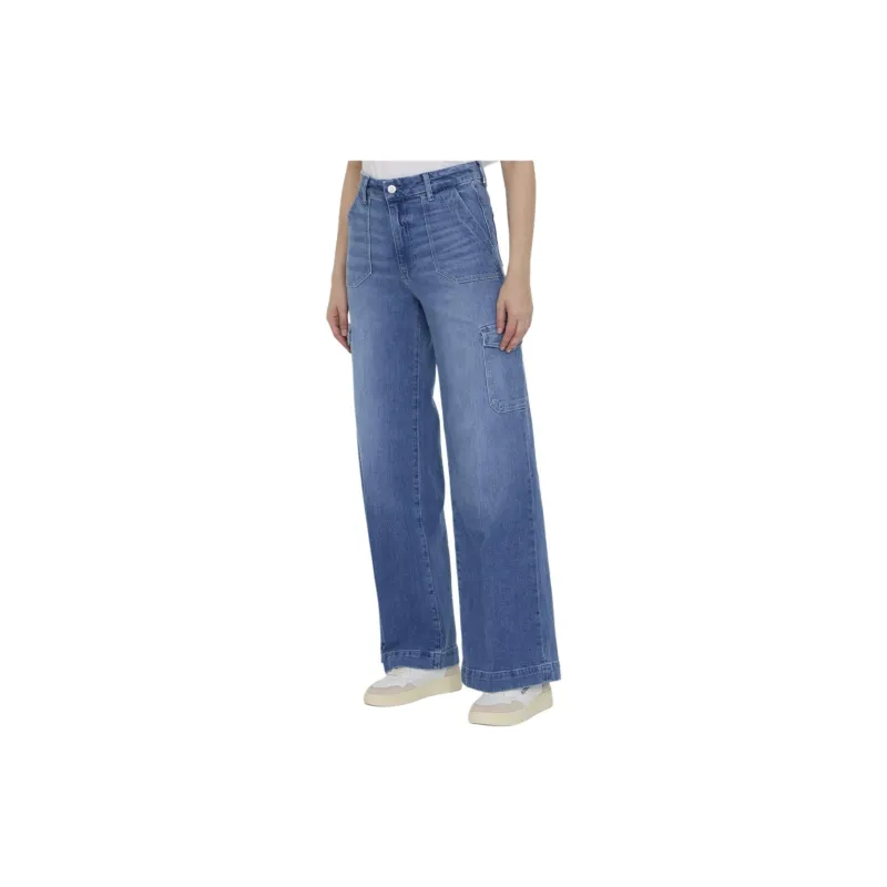 PAIGE Harper High-rise Wide-leg Jeans-2