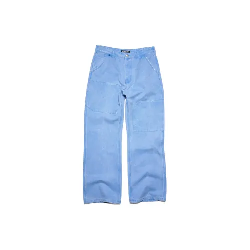 Acne Studios Distress Detailed Wide Leg Pants