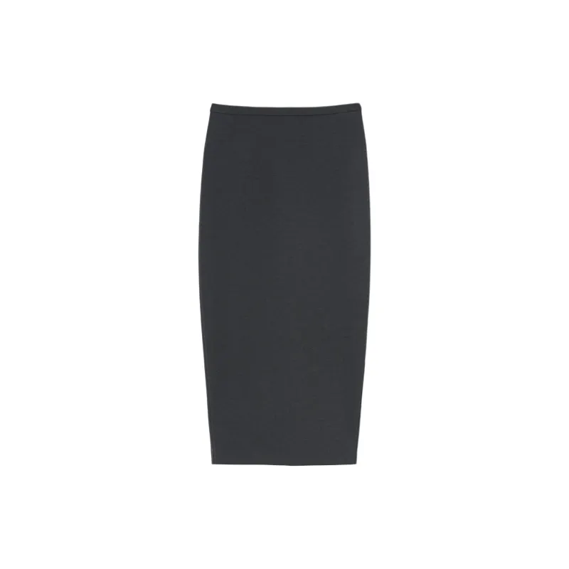 PINKO Ombrello Slit Long Pencil Skirt-1