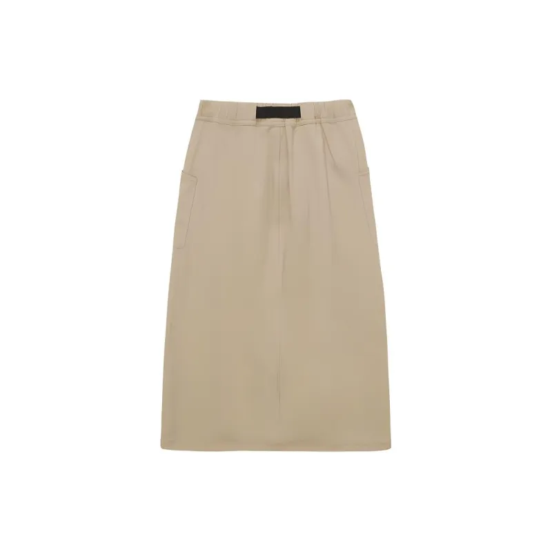 THE NORTH FACE Casual Long Skirt Women's Light Beige-1
