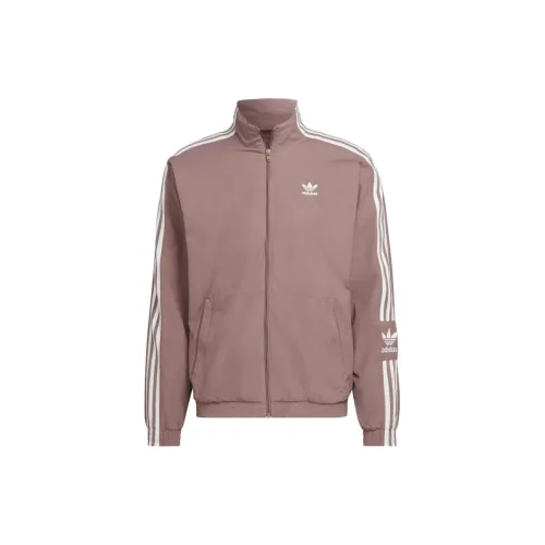 Adidas Originals Classic Three-stripe Series Jackets Men Dusty Pink