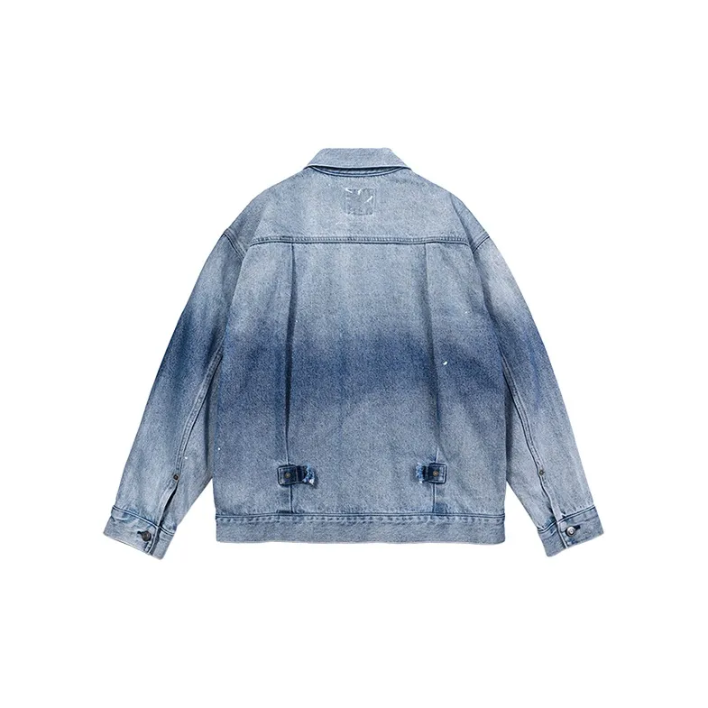 Prth Promethean Denim Jackets Women's Light Blue-1