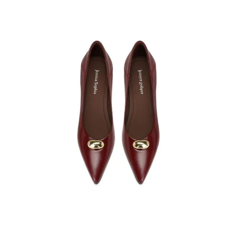 JESSICA SOPHIA Casual Single Shoes 3cm Women's-5