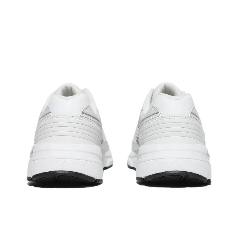 FILA Recharge Anti Slip Wear Resistant Low Top Casual Shoes Unisex White Gray-5