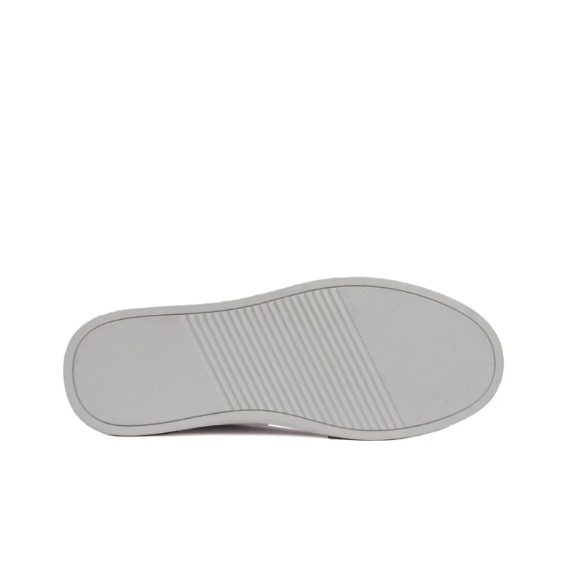 Tide Attack Low Top Skateboard Shoes Men's White-5