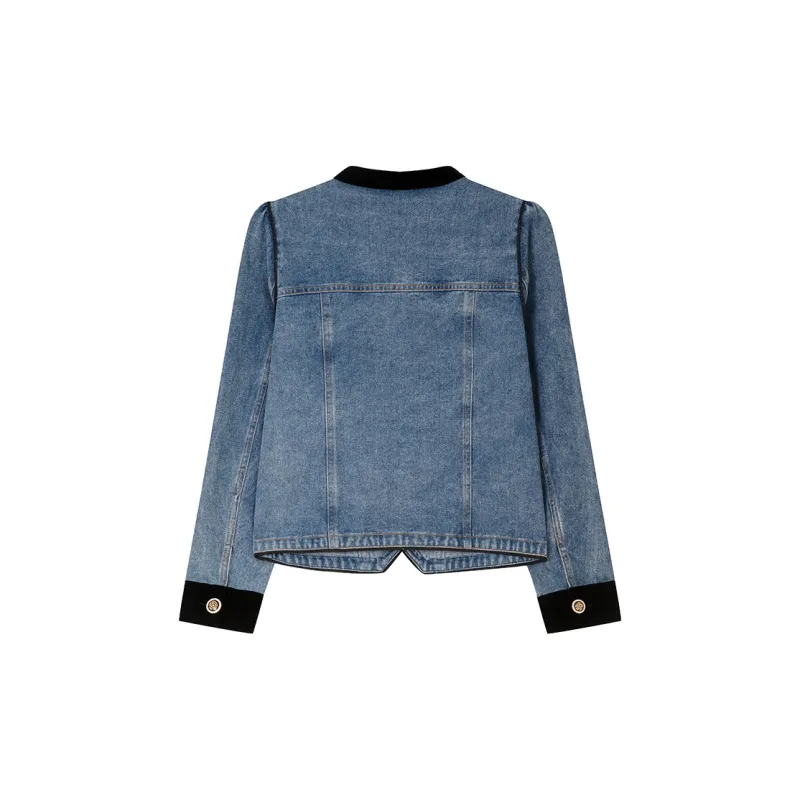 LOUISY AO Denim Jacket Women's Blue-1