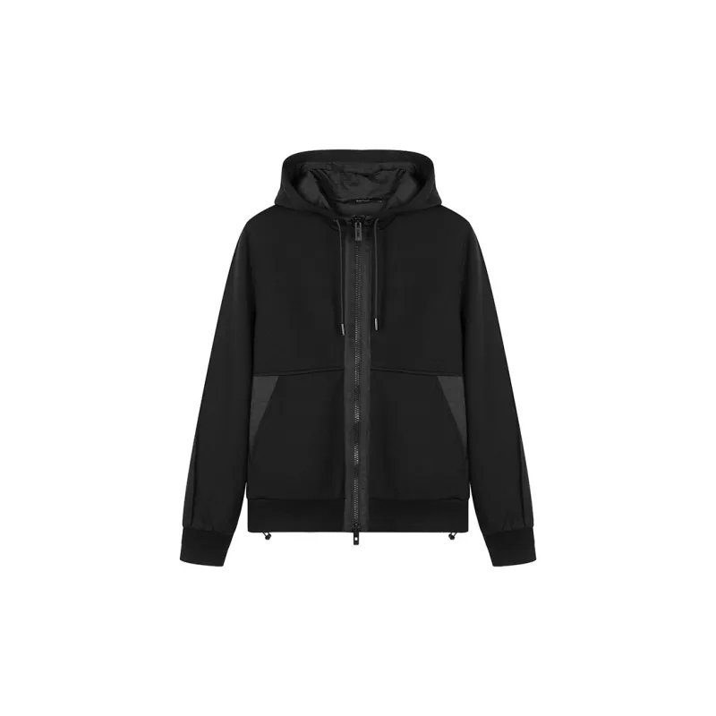DAVID NAMAN Jackets Men Black-1