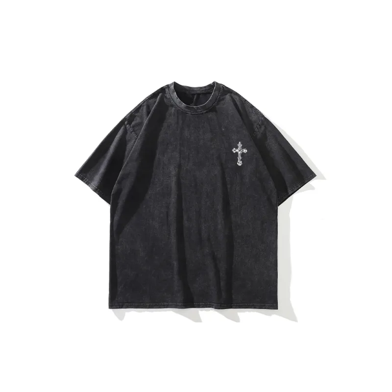WHISTLEHUNTER Elbow Length Sleeved T Shirt Unisex Black-1