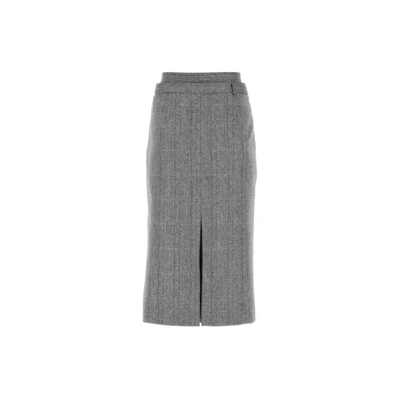 Maison Margiela Asymmetric Draped Skirt-1